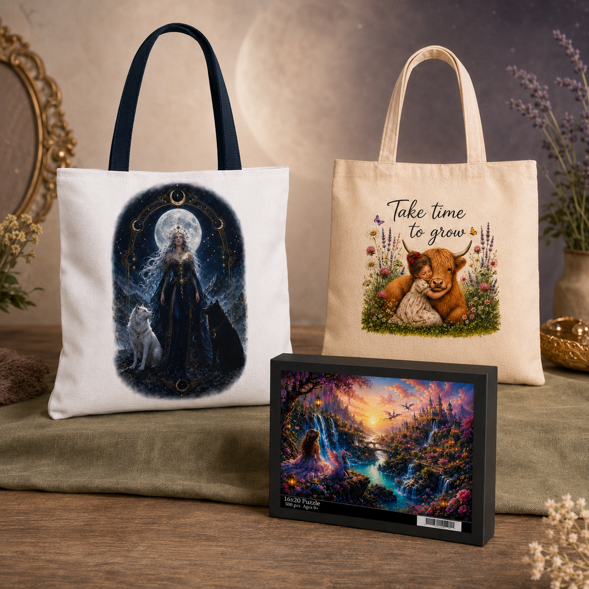 Tote Bags & Accessories