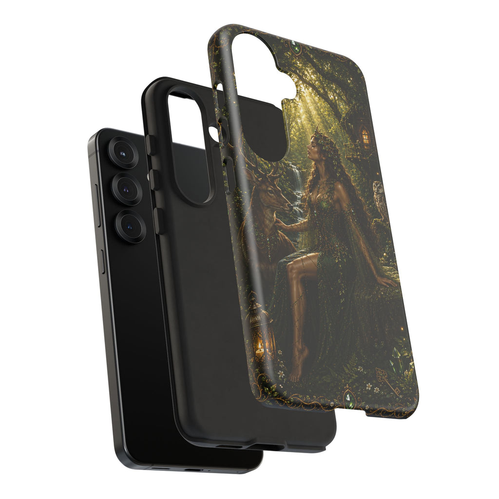 Forest Goddess Phone Case | Woodland Fantasy Cover