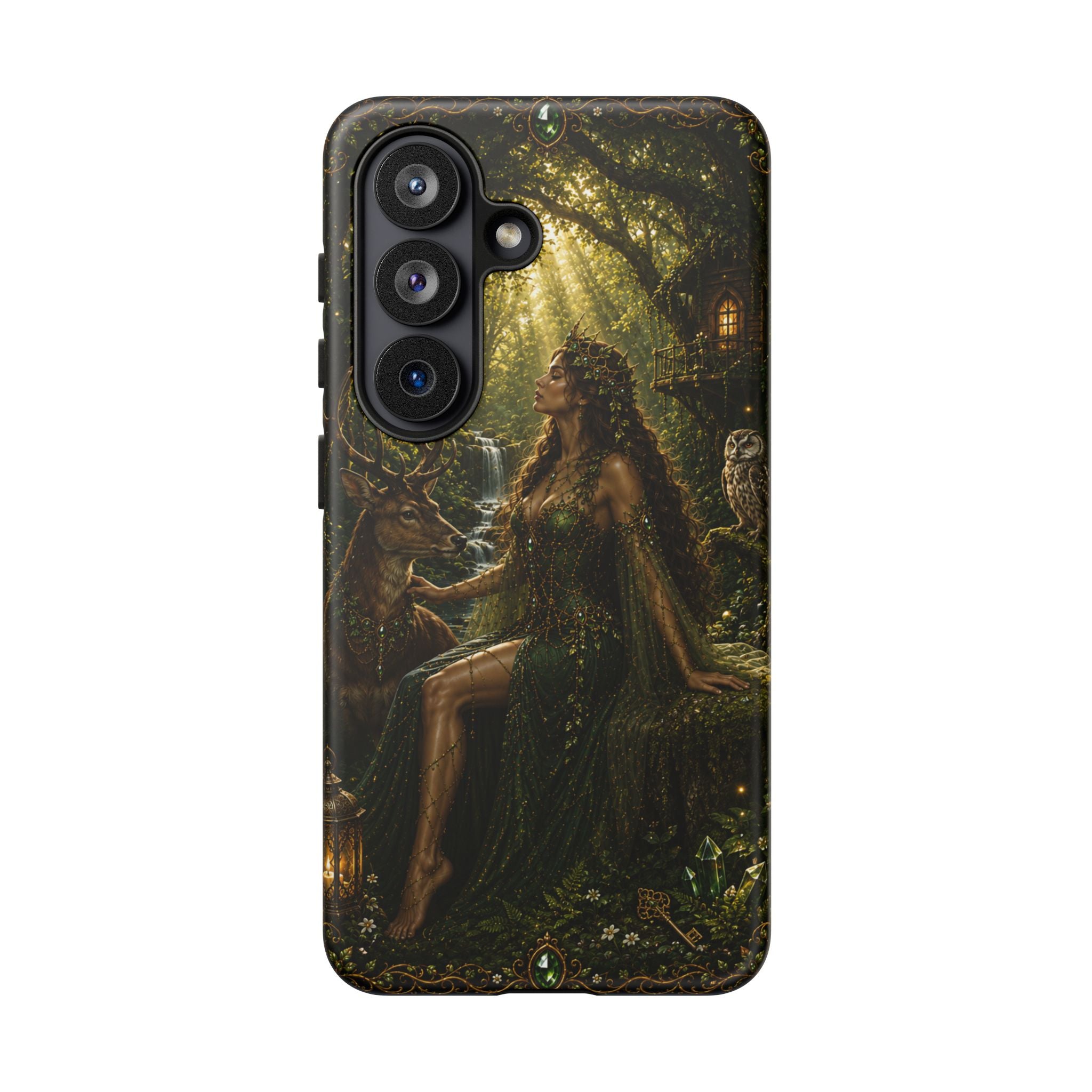 Forest Goddess Phone Case | Woodland Fantasy Cover