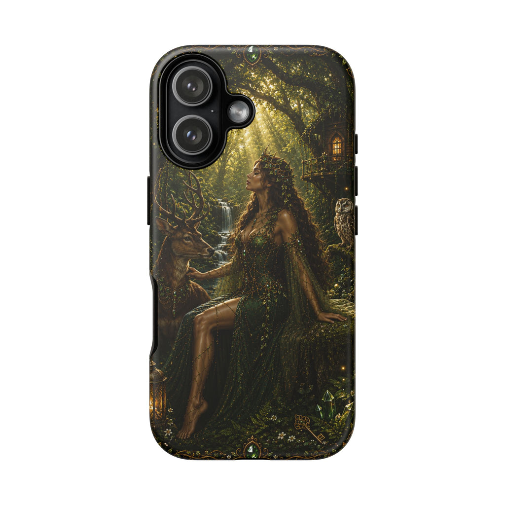 Forest Goddess Phone Case | Woodland Fantasy Cover