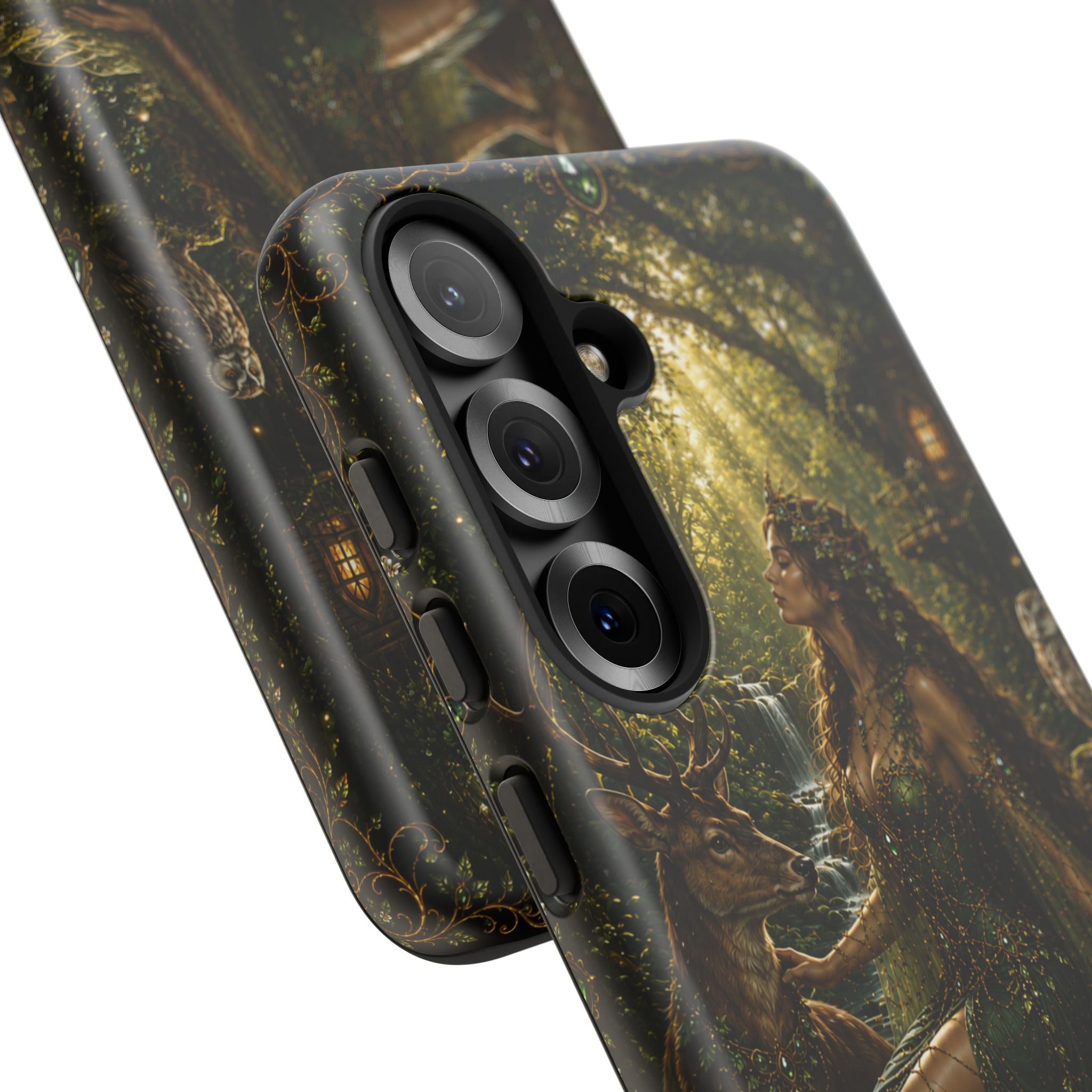 Forest Goddess Phone Case | Woodland Fantasy Cover
