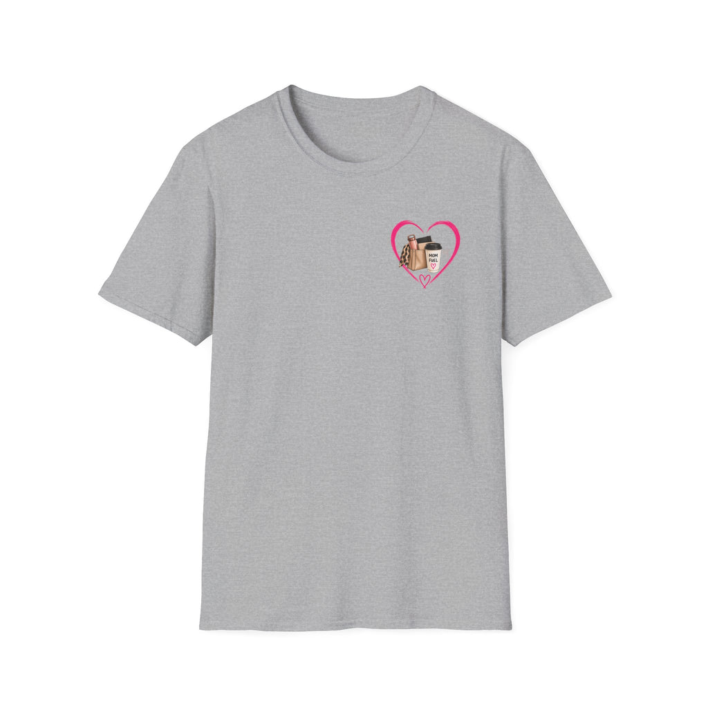Coffee And Heart Graphic T-Shirt | Mini Chest Design