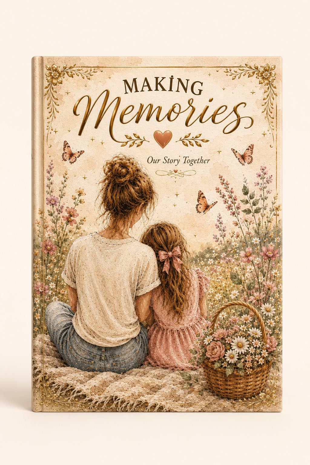 Making Memories Hardcover Journal — "Our Story Together" Keepsake Notebook