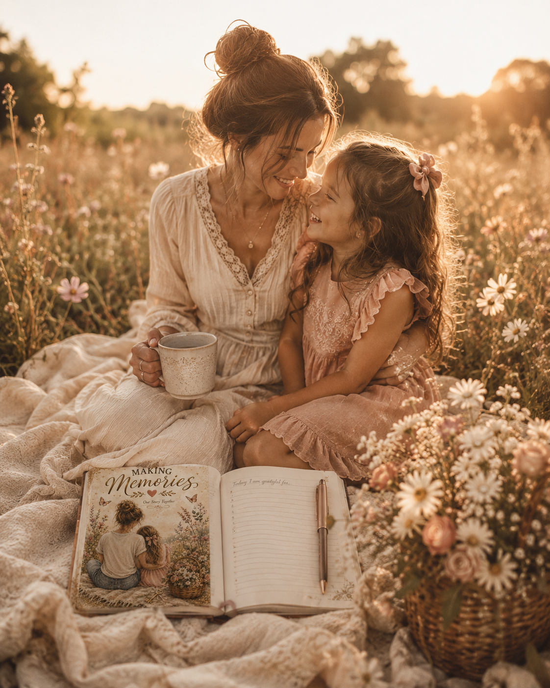 Making Memories Hardcover Journal — "Our Story Together" Keepsake Notebook