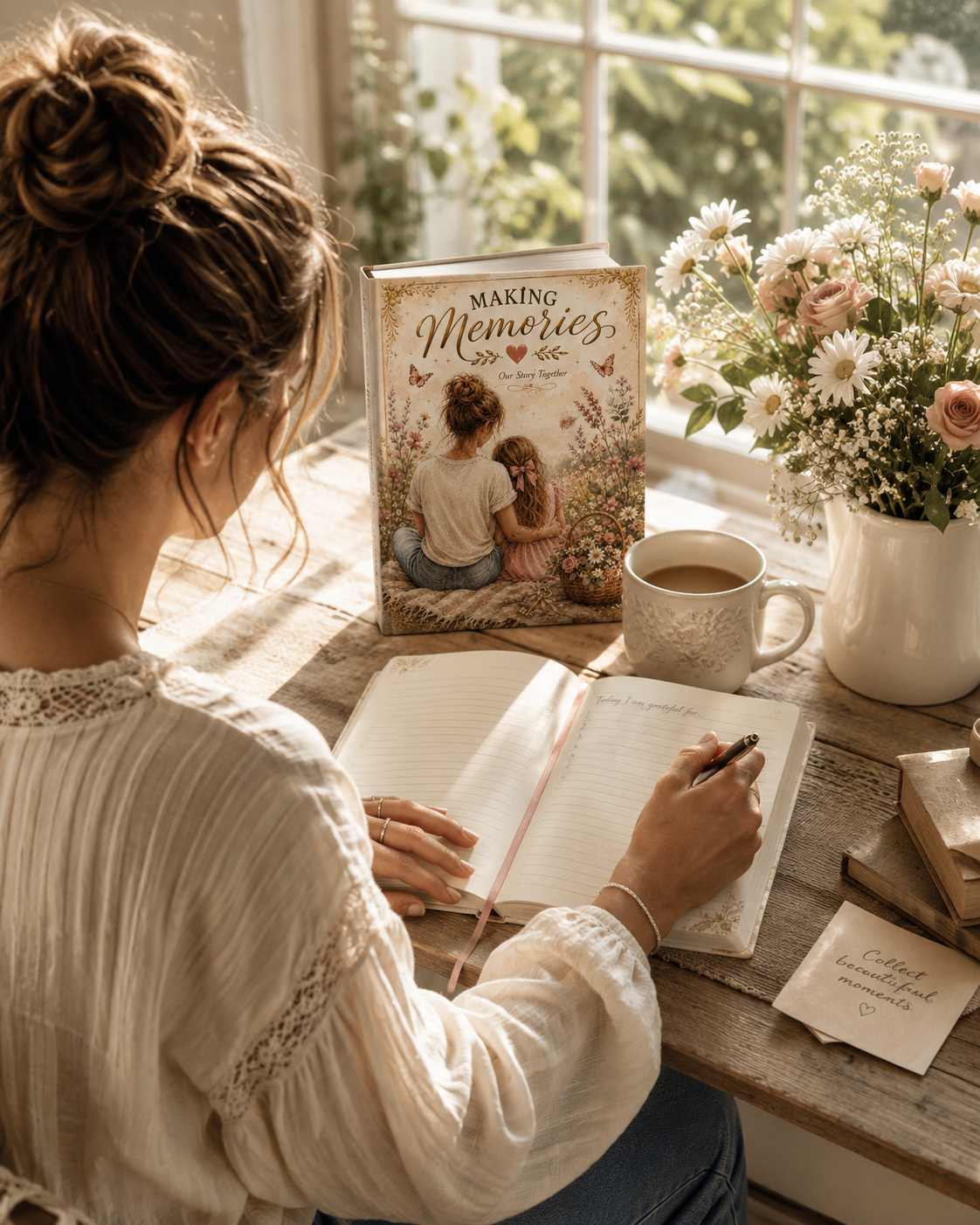 Making Memories Hardcover Journal — "Our Story Together" Keepsake Notebook