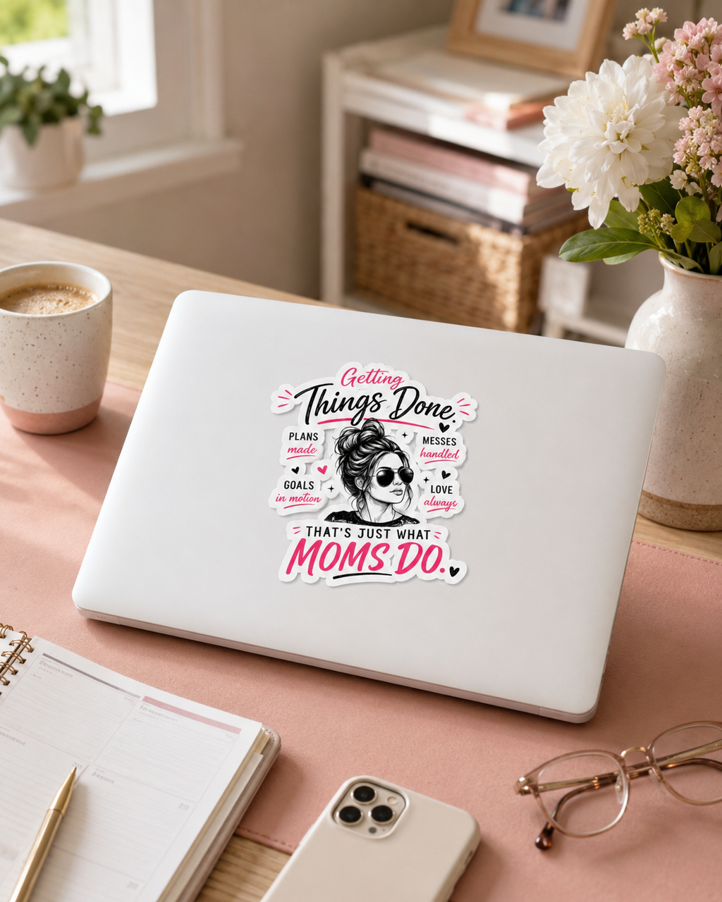 Getting Things Done — Mom Sticker