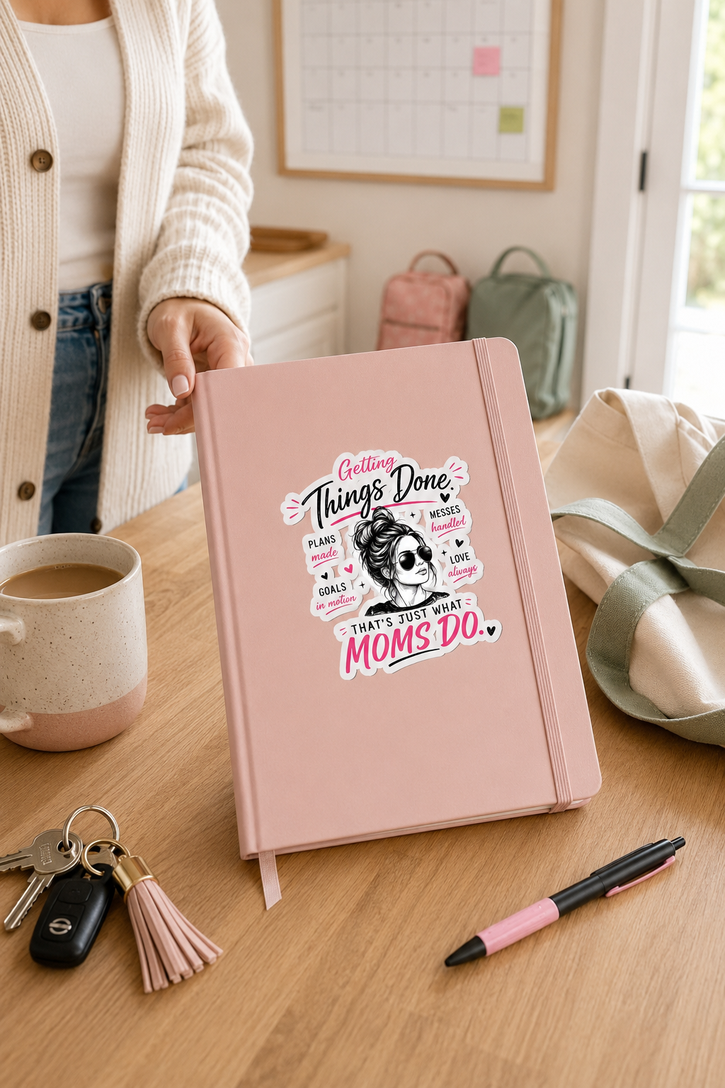 Getting Things Done — Mom Sticker