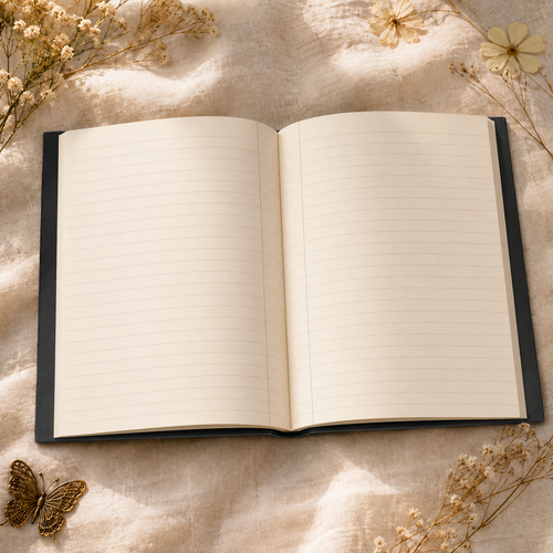 Butterfly Goddess Journal — Enchanted Butterfly Hardcover Notebook