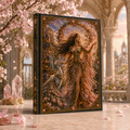 Spring Goddess Hardcover Journal — Enchanted Springtime Fantasy Notebook