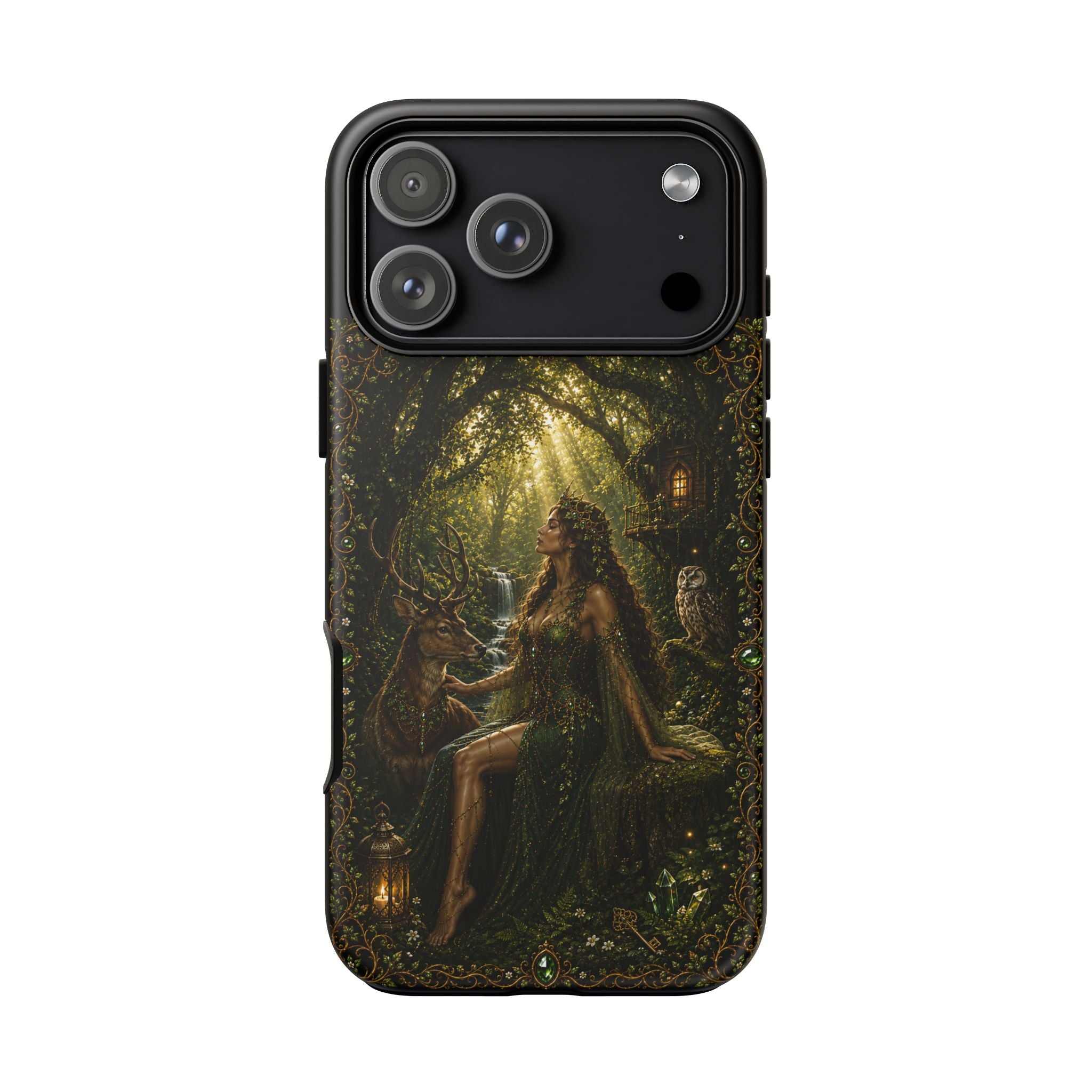 Forest Goddess Phone Case | Woodland Fantasy Cover
