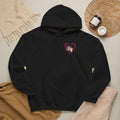 Mom Fuel Hoodie | Coffee Heart Graphic, Mom Life Illustration
