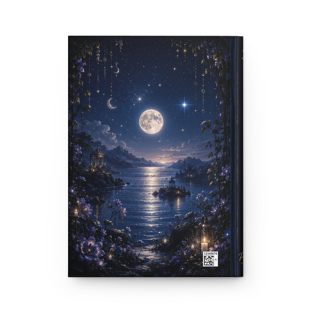 Moon Goddess Journal — Fantasy Hardcover Notebook for Witches & Dreamers