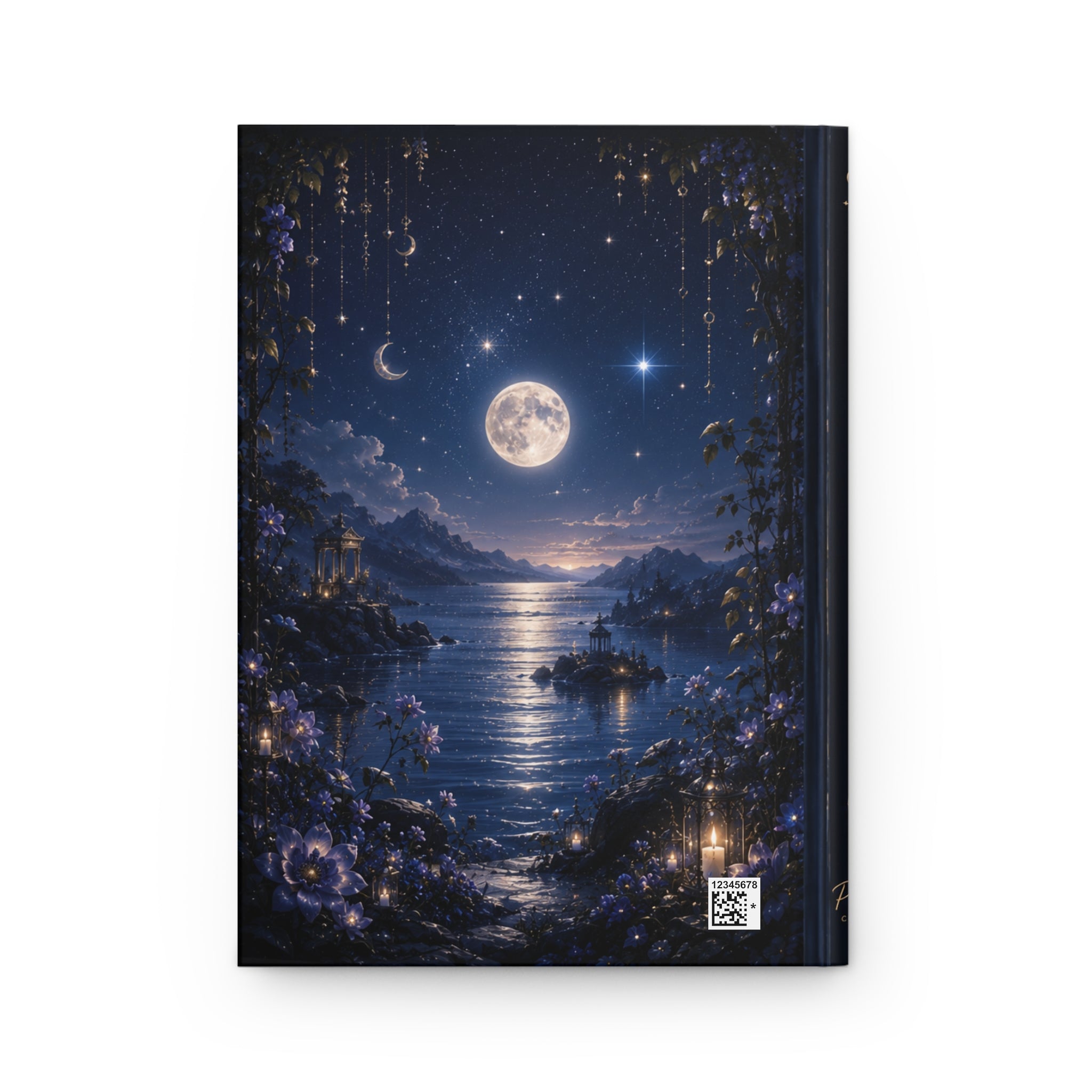 Moon Goddess Journal — Fantasy Hardcover Notebook for Witches & Dreamers