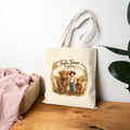 Take Time to Grow Tote Bag — Vintage Farm Cowgirl Canvas Tote