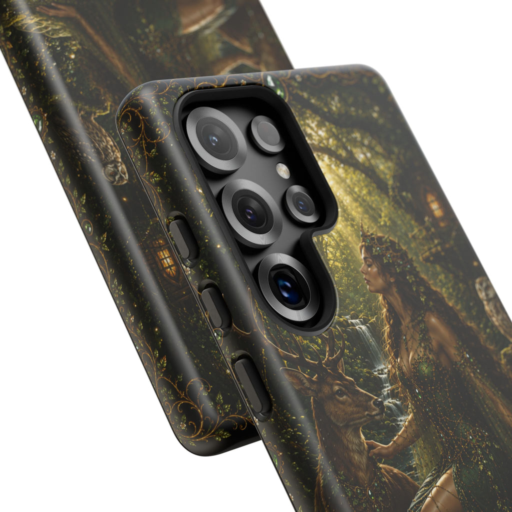 Forest Goddess Phone Case | Woodland Fantasy Cover