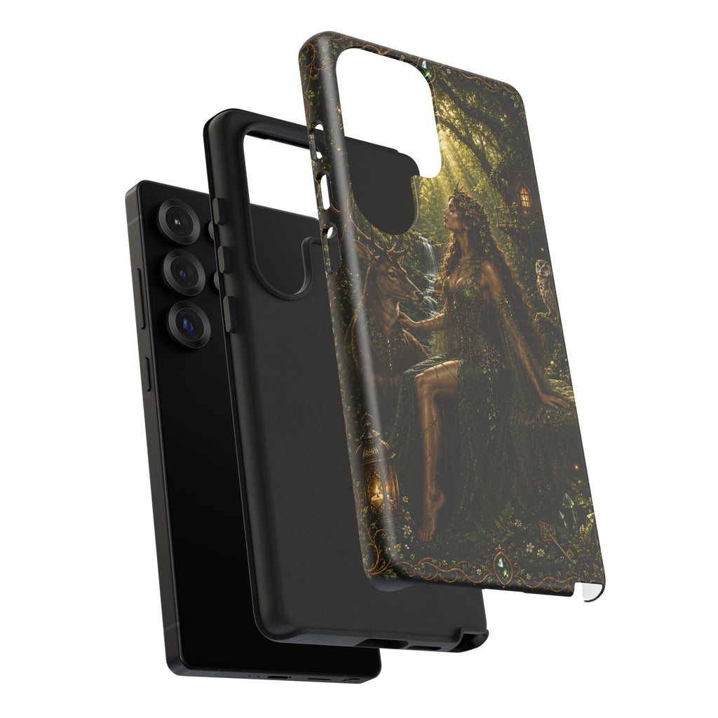 Forest Goddess Phone Case | Woodland Fantasy Cover