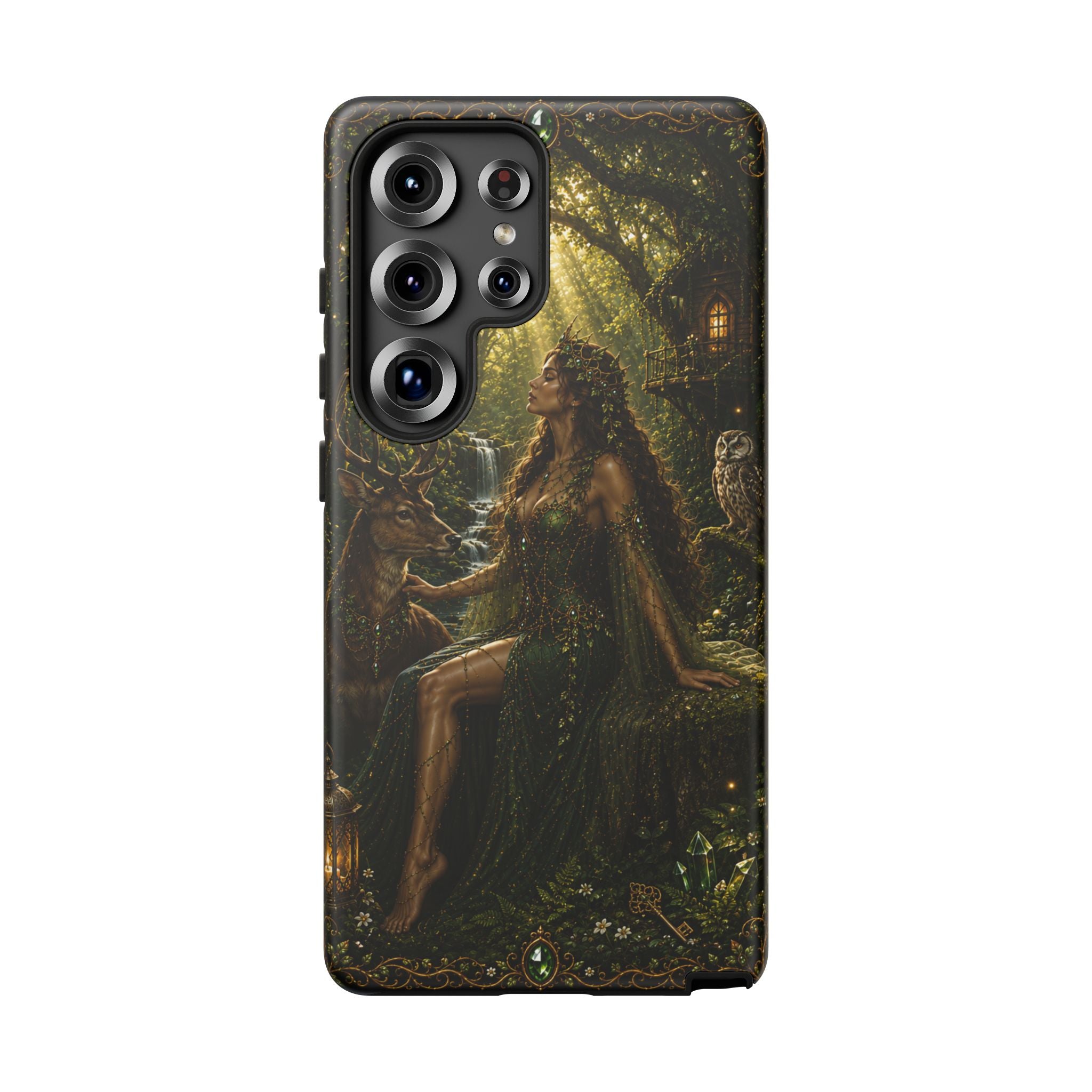 Forest Goddess Phone Case | Woodland Fantasy Cover